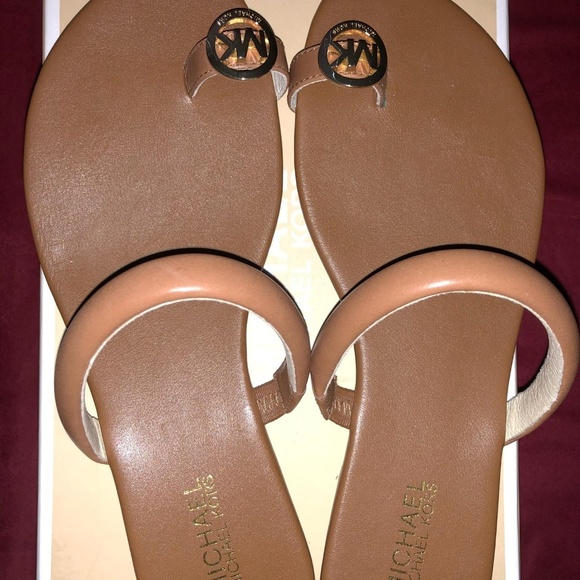michael kors toe ring sandals